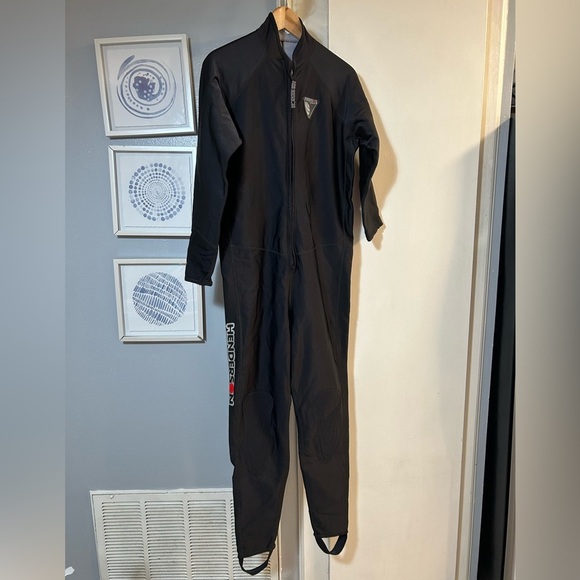 Henderson Men’s Size XXL Front Zip Trilam Dive Wear Black One Piece Wetsuit